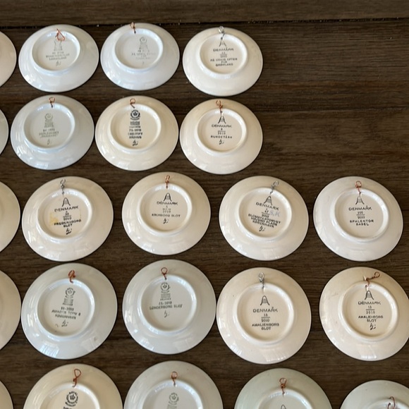 Royal Copenhagen Denmark Mini Plates Collection - 40 Plates - Picture 13 of 17